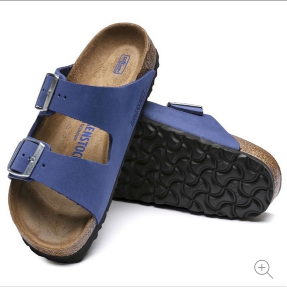 Birkenstock Shoes - Birkenstock 38 narrow soft footed Arizona leather sandals